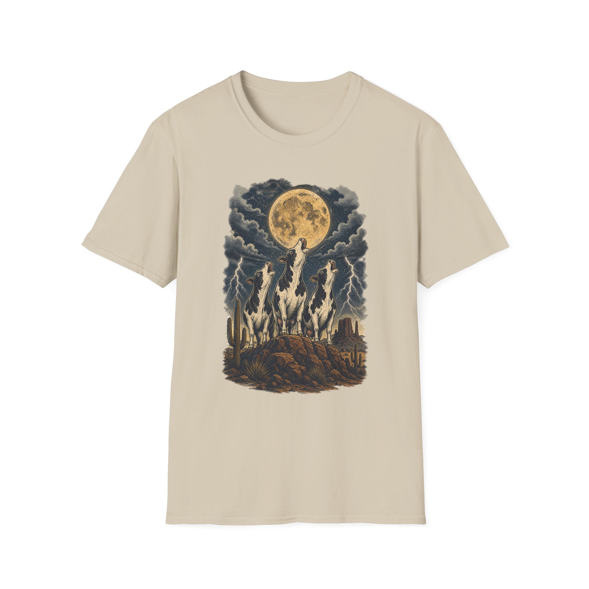 Moonlit Cows T-Shirt