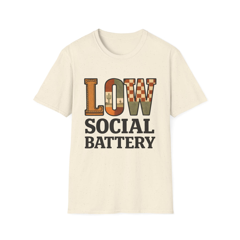 Low Social Battery T‑Shirt