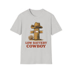 Low Battery Cowboy T‑Shirt