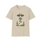 Alien Abduction Cat T-Shirt