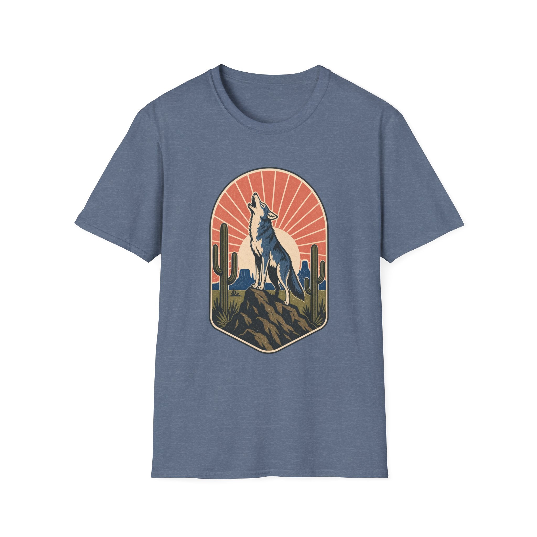 Wolf Howl Desert T-Shirt