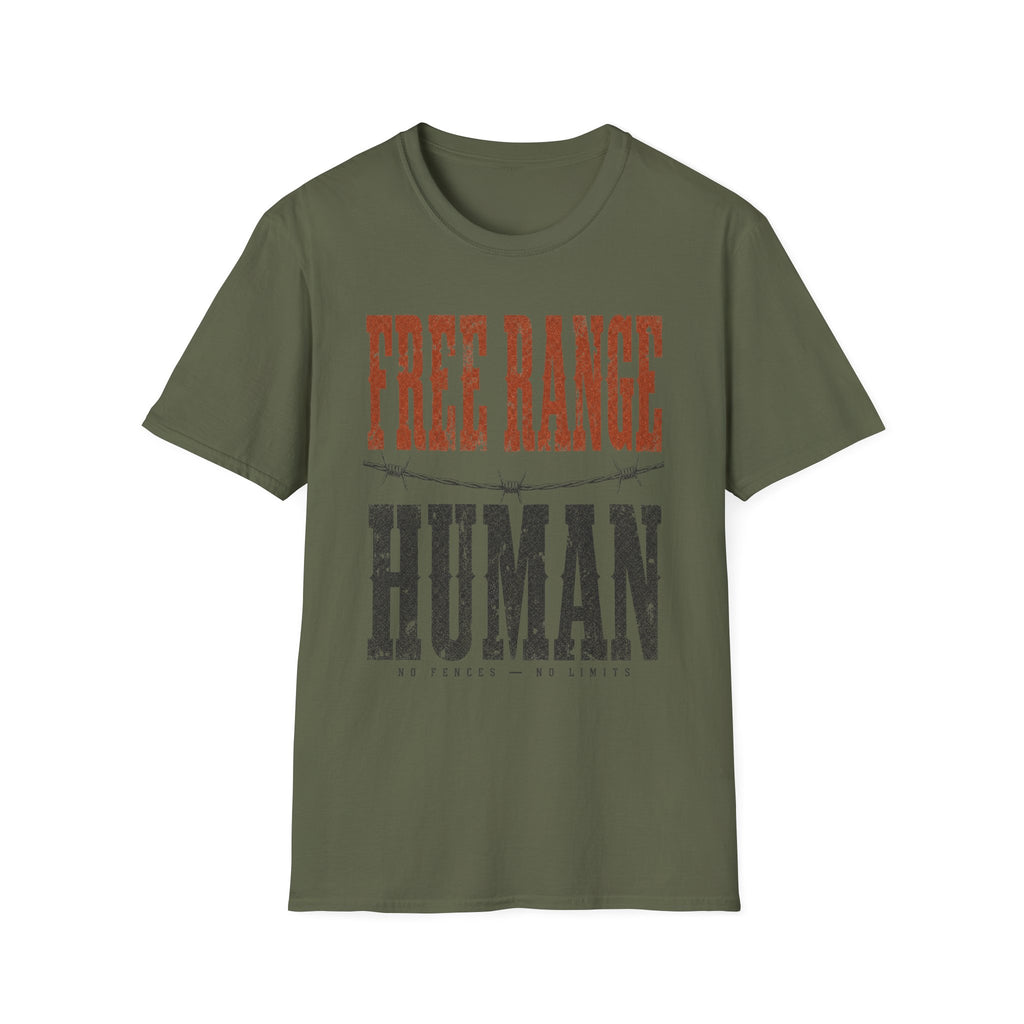 Free Range Human T-Shirt