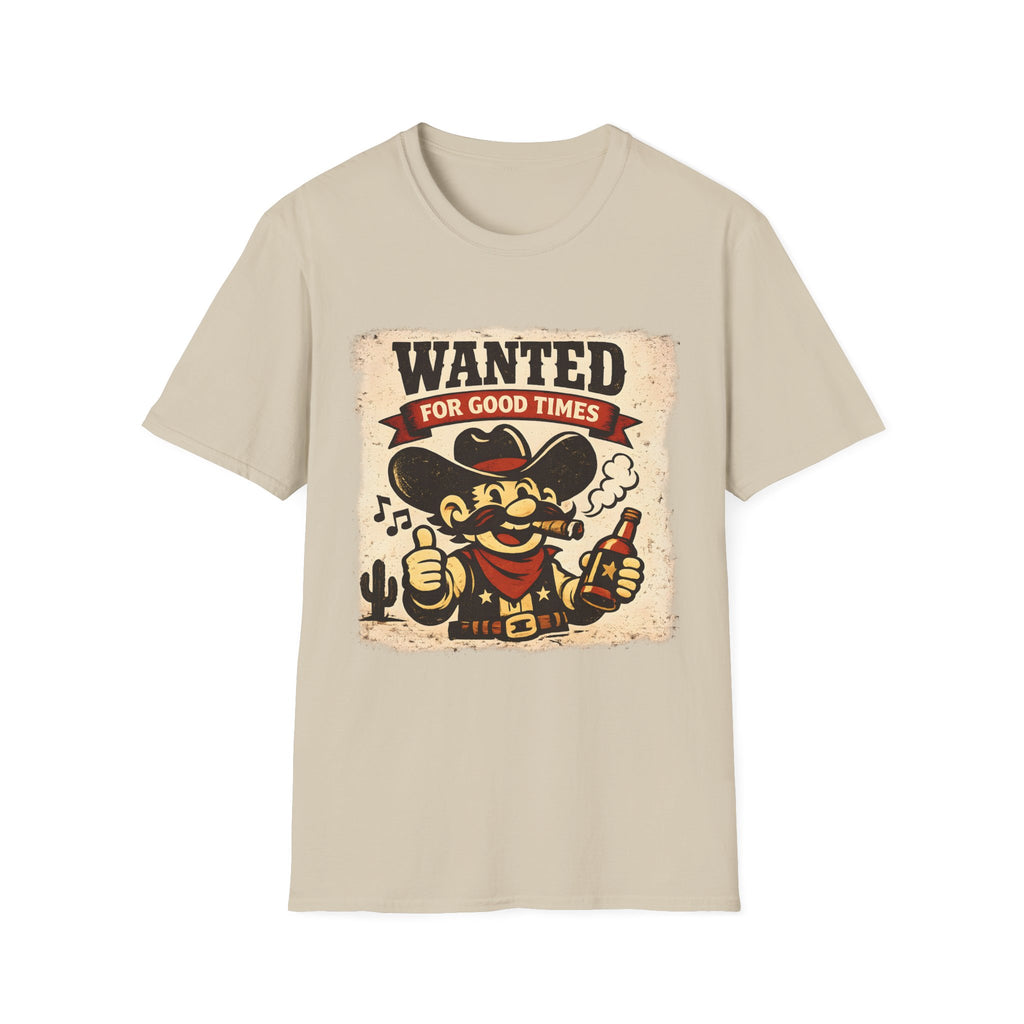 Wanted for Good Times T‑Shirt