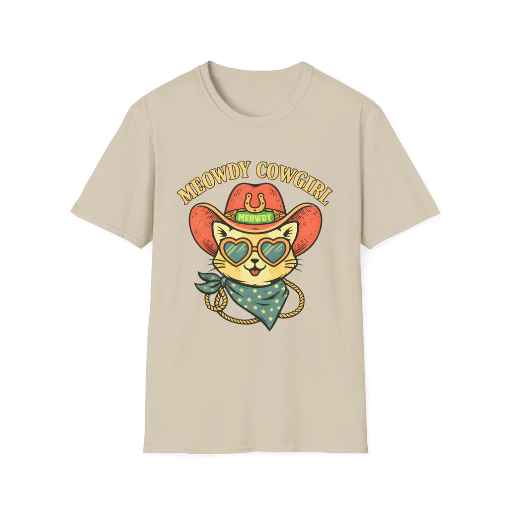 Meowdy Cowgirl T‑Shirt