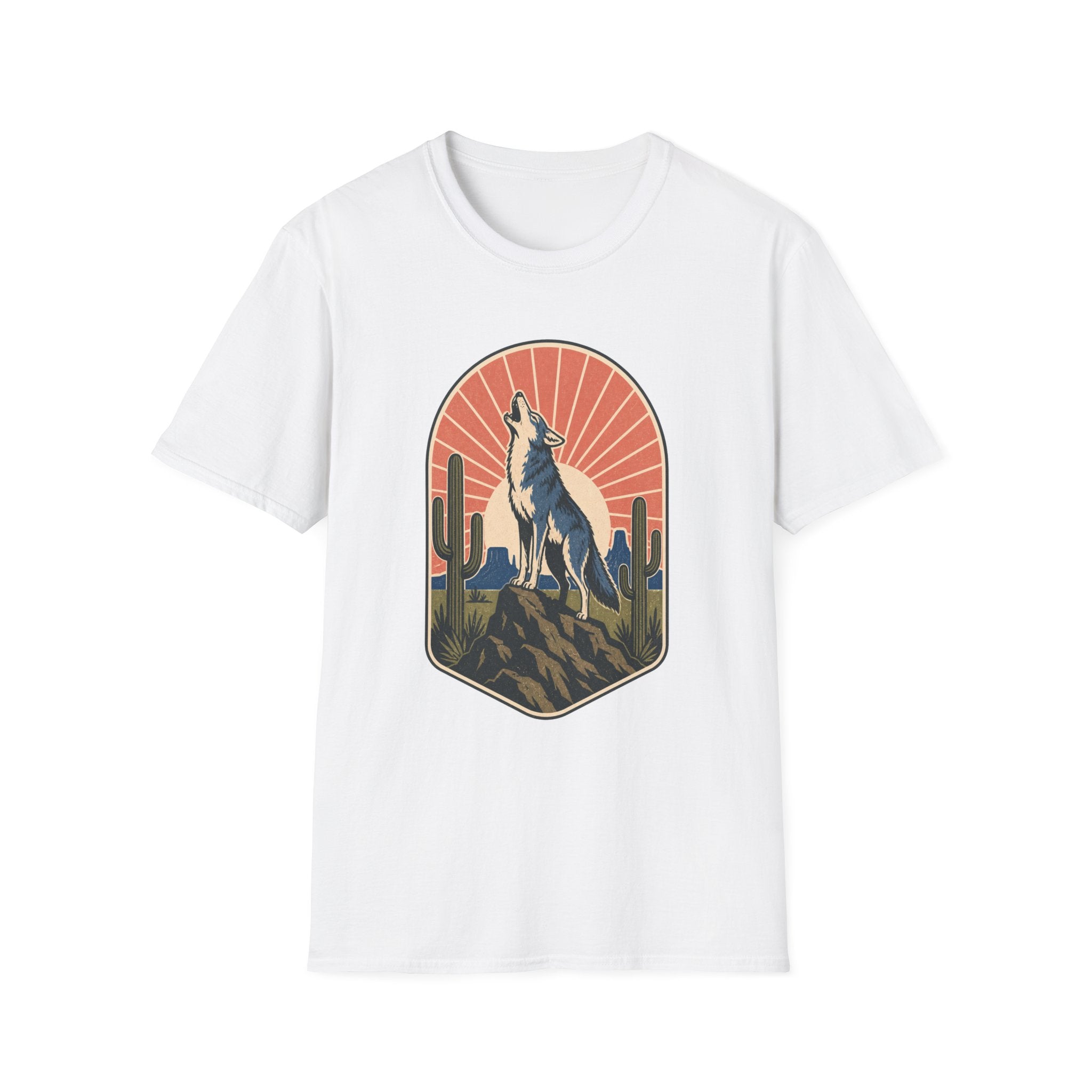 Wolf Howl Desert T-Shirt