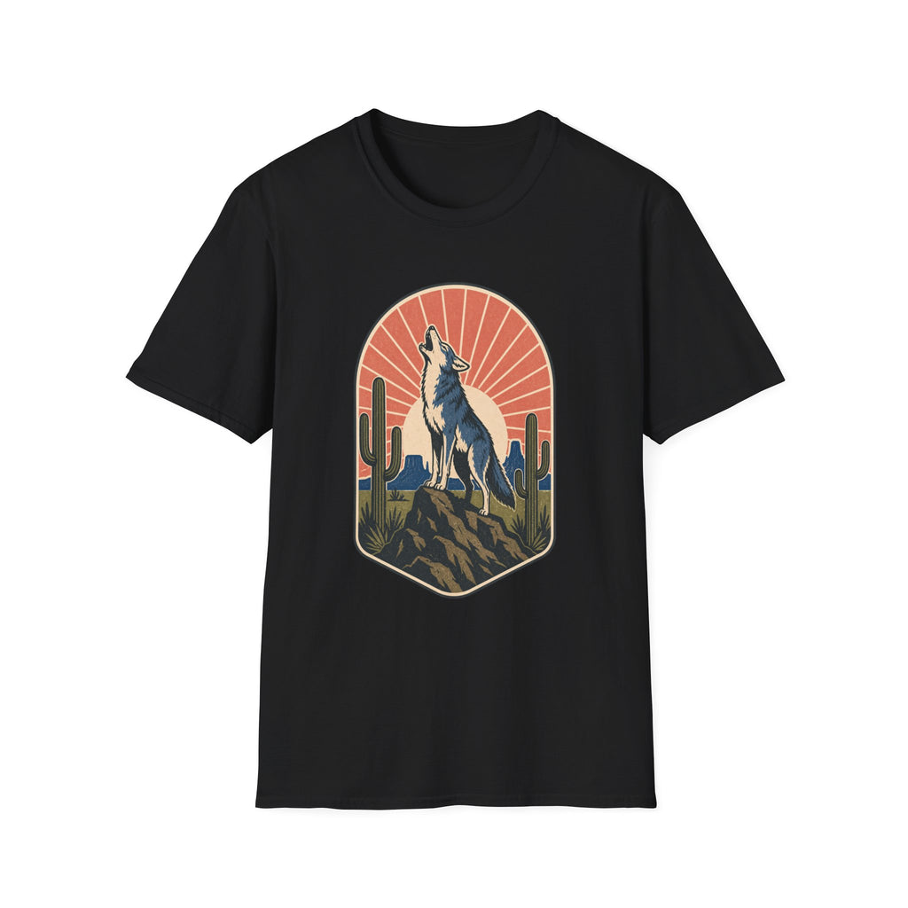 Wolf Howl Desert T-Shirt