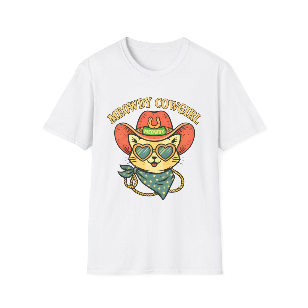 Meowdy Cowgirl T‑Shirt