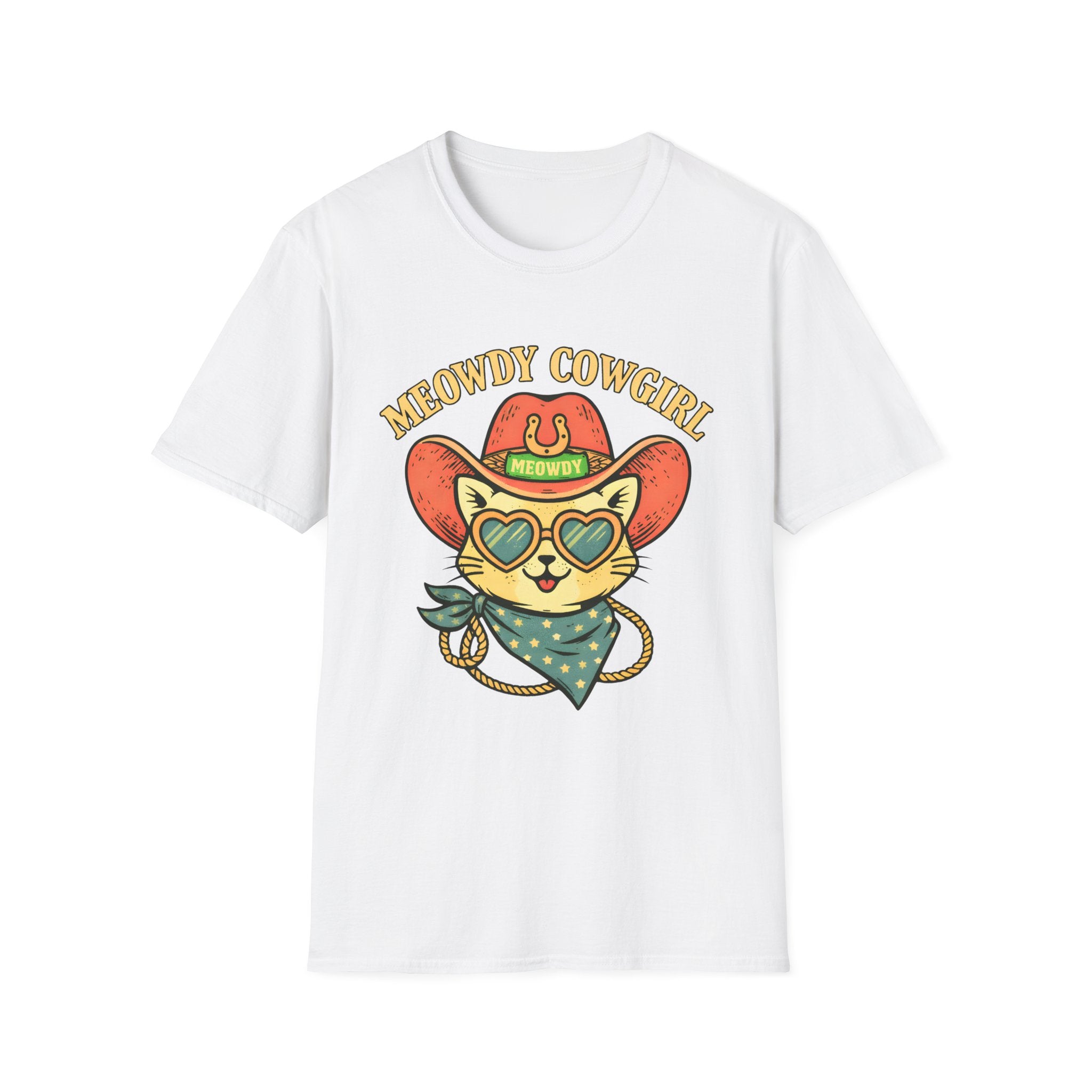 Meowdy Cowgirl T‑Shirt