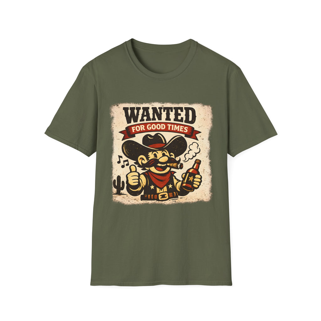 Wanted for Good Times T‑Shirt