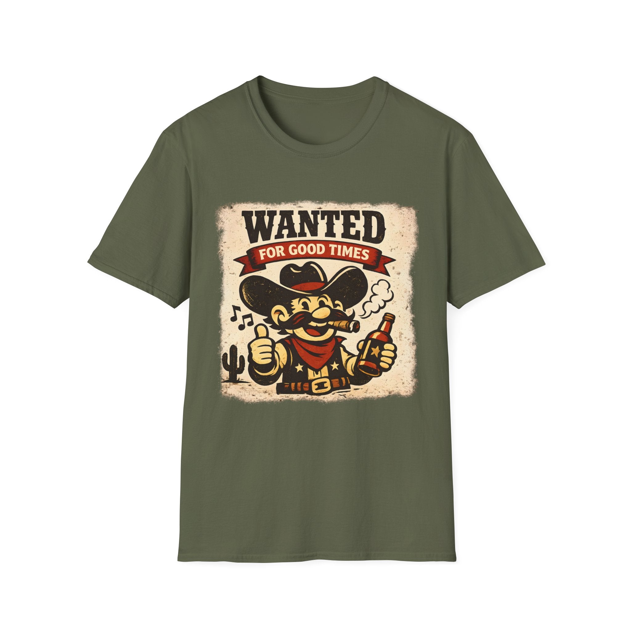 Wanted for Good Times T‑Shirt