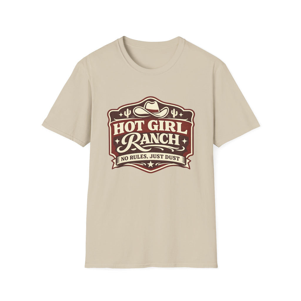 Hot Girl Ranch, No Rules Just Dust T-Shirt