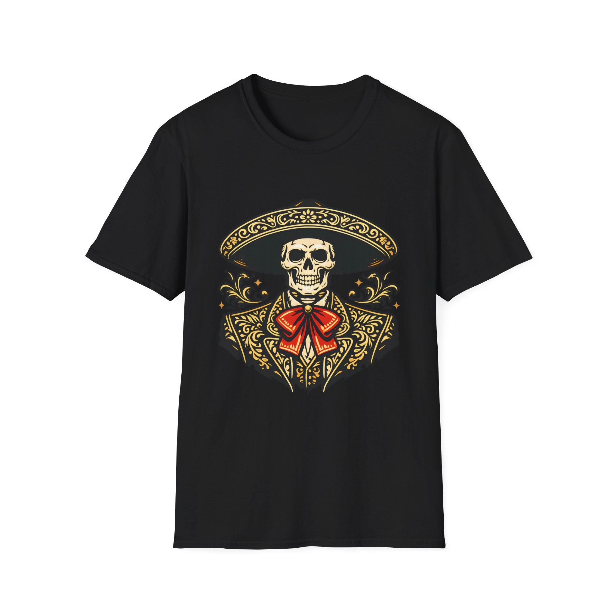 Mariachi Skull T-Shirt