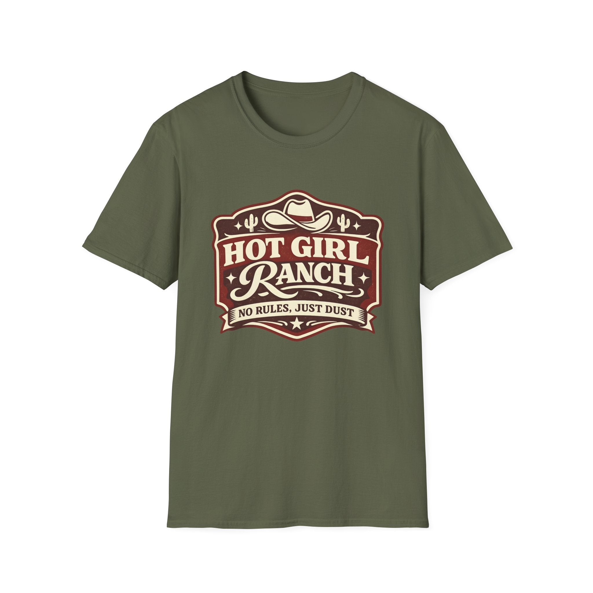 Hot Girl Ranch, No Rules Just Dust T-Shirt