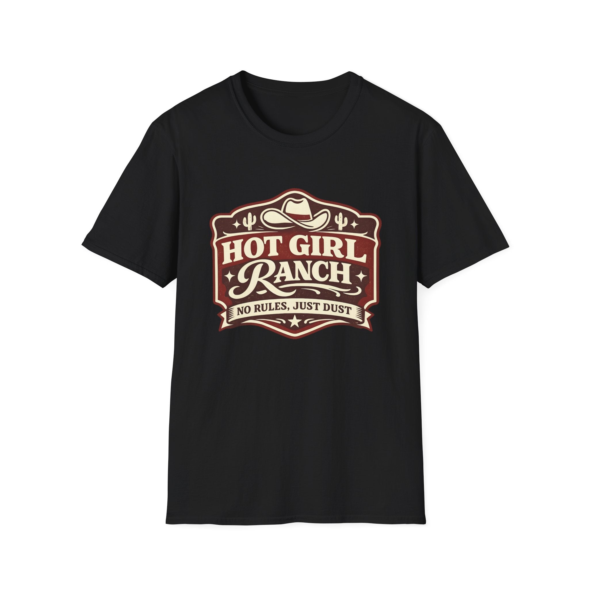 Hot Girl Ranch, No Rules Just Dust T-Shirt