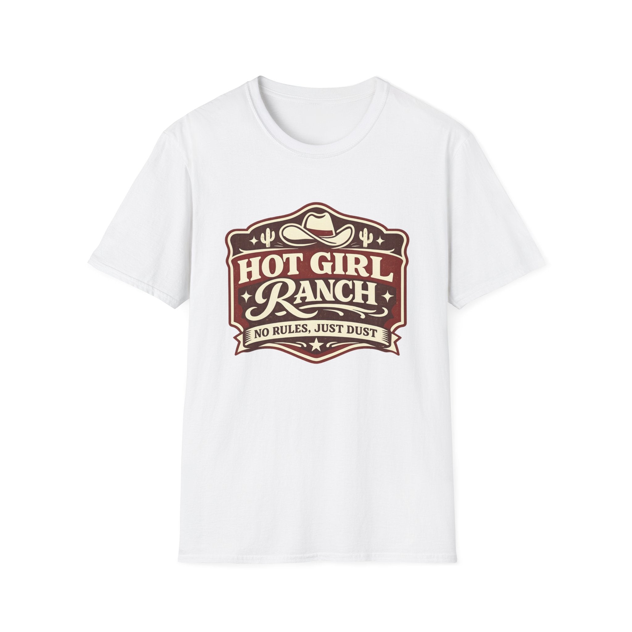 Hot Girl Ranch, No Rules Just Dust T-Shirt
