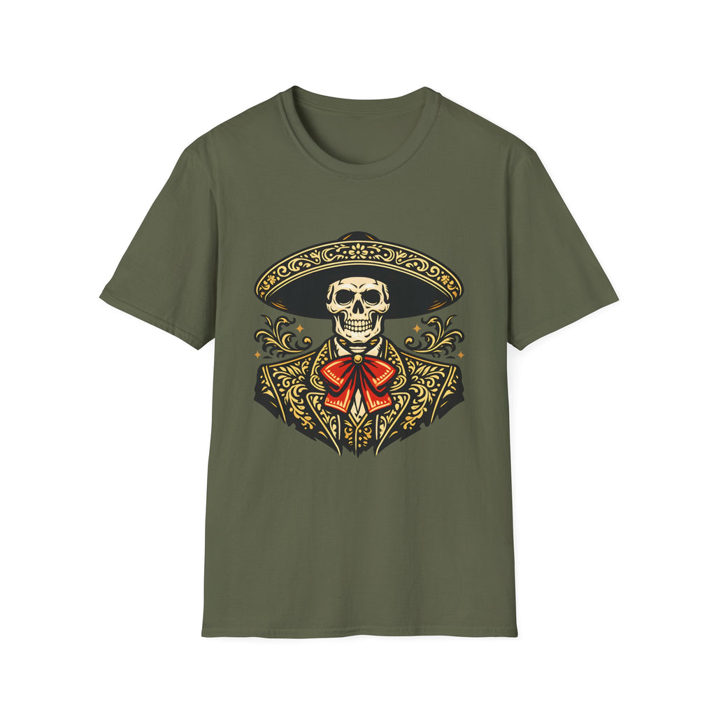Mariachi Skull T-Shirt