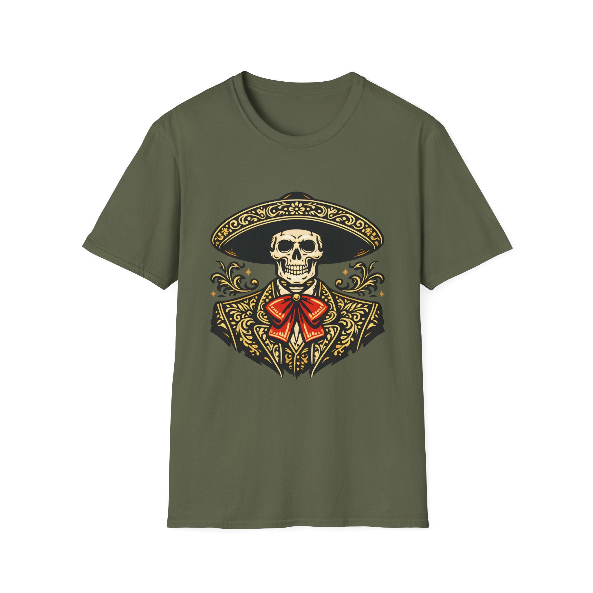 Mariachi Skull T-Shirt