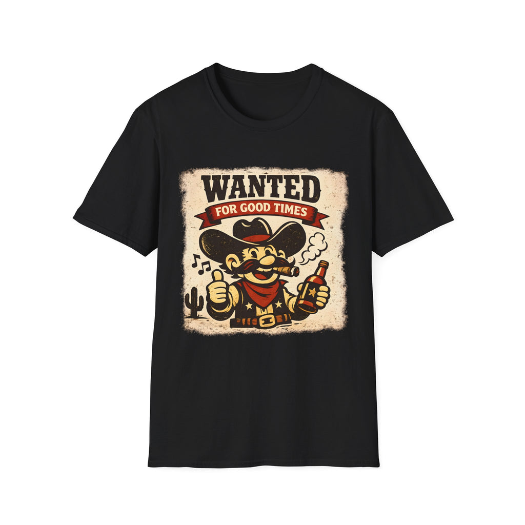 Wanted for Good Times T‑Shirt