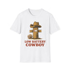 Low Battery Cowboy T‑Shirt