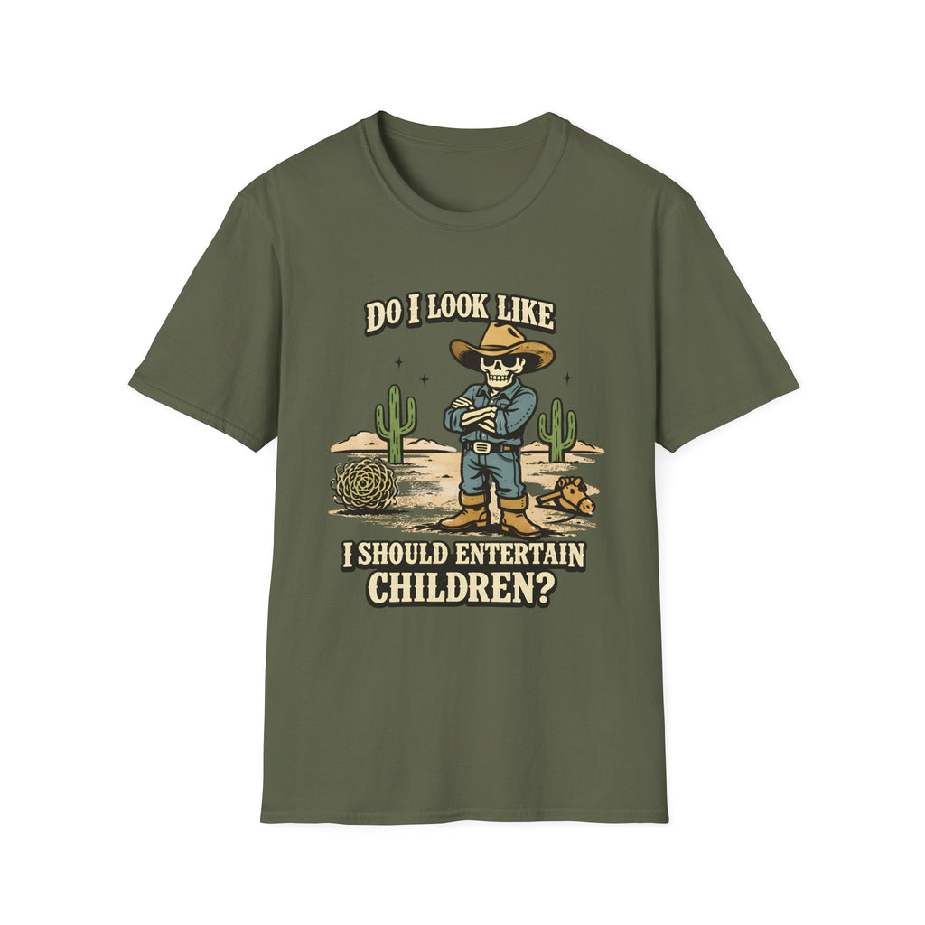 Do I Look Like I Should Entertain Children T‑Shirt