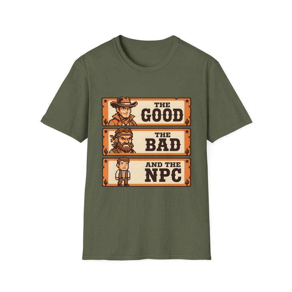 The Good, The Bad and The NPC T-Shirt