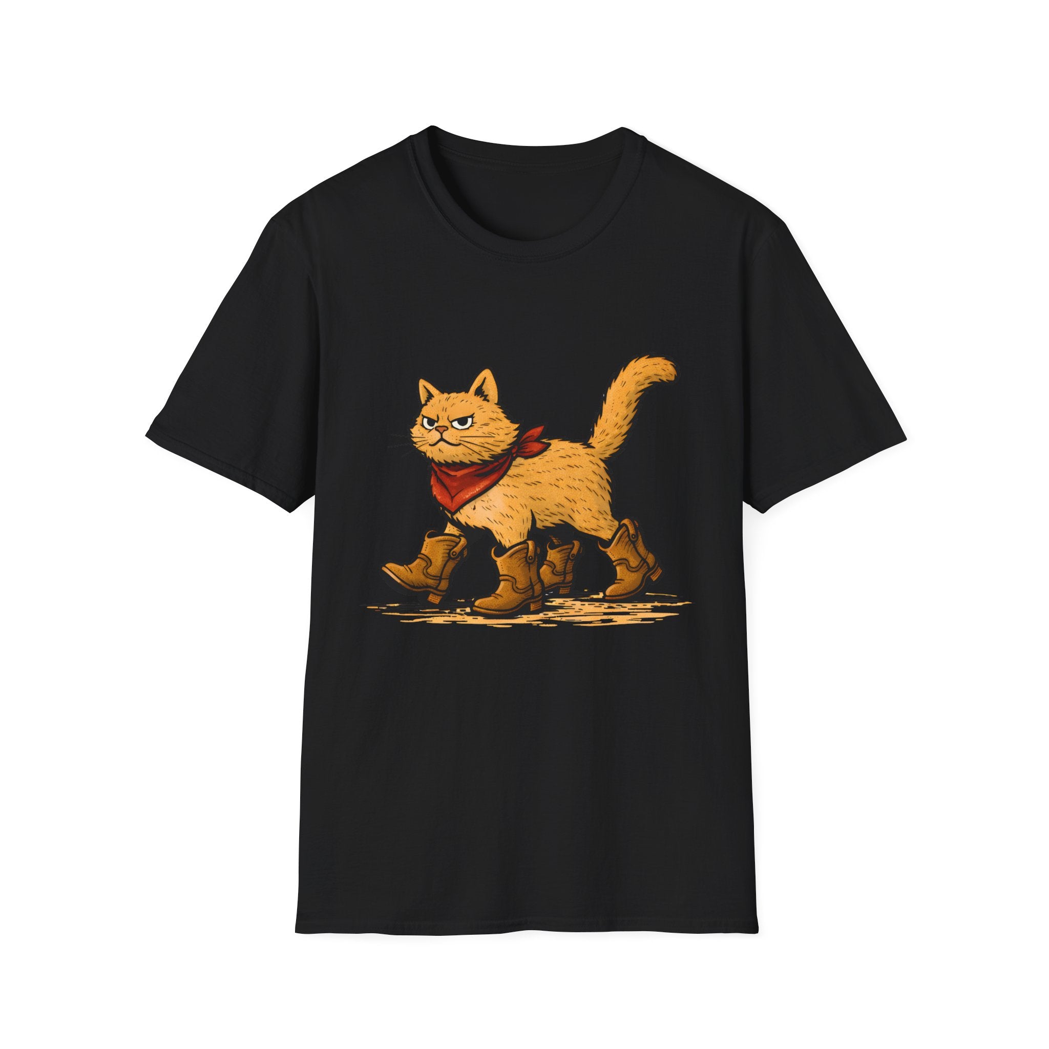 Outlaw Cat T‑Shirt