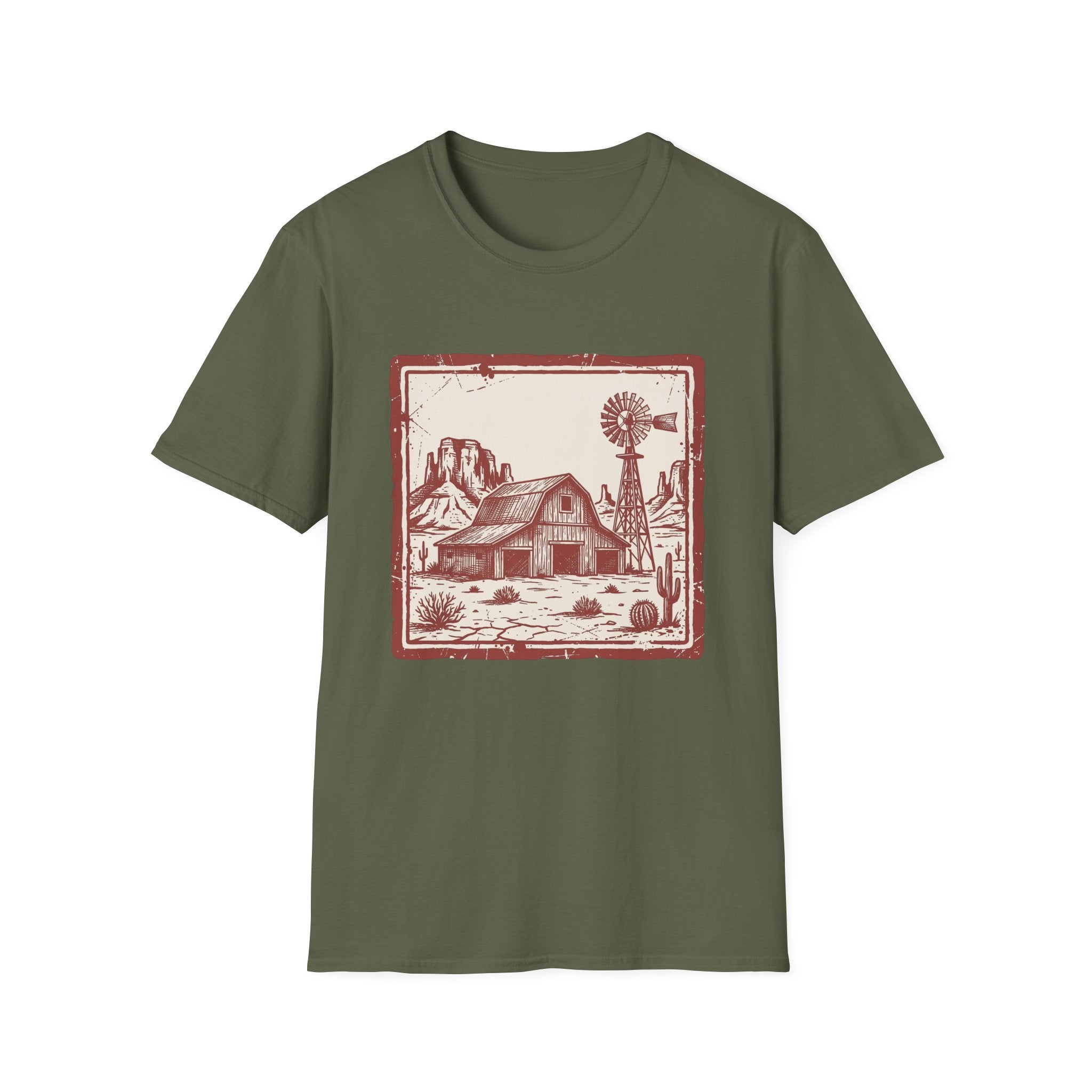 Barn & Windmill T-Shirt