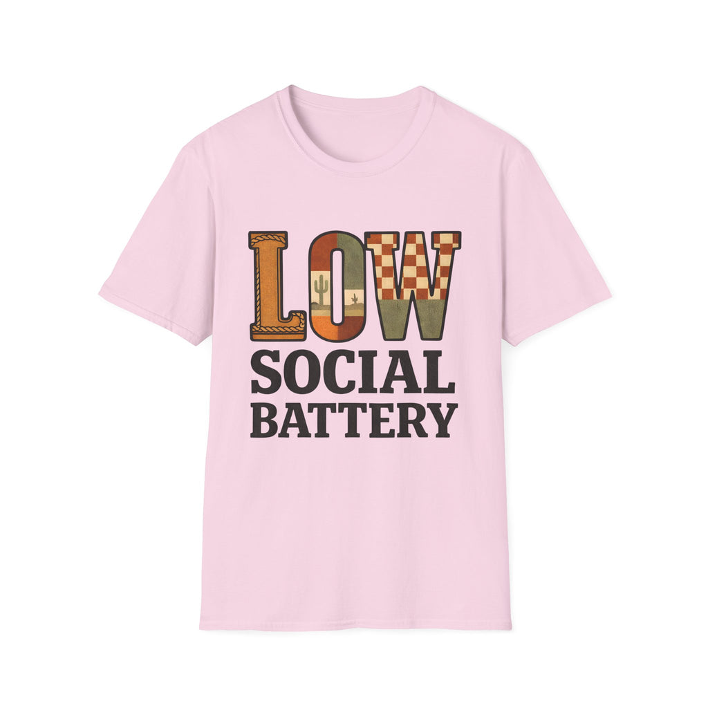 Low Social Battery T‑Shirt