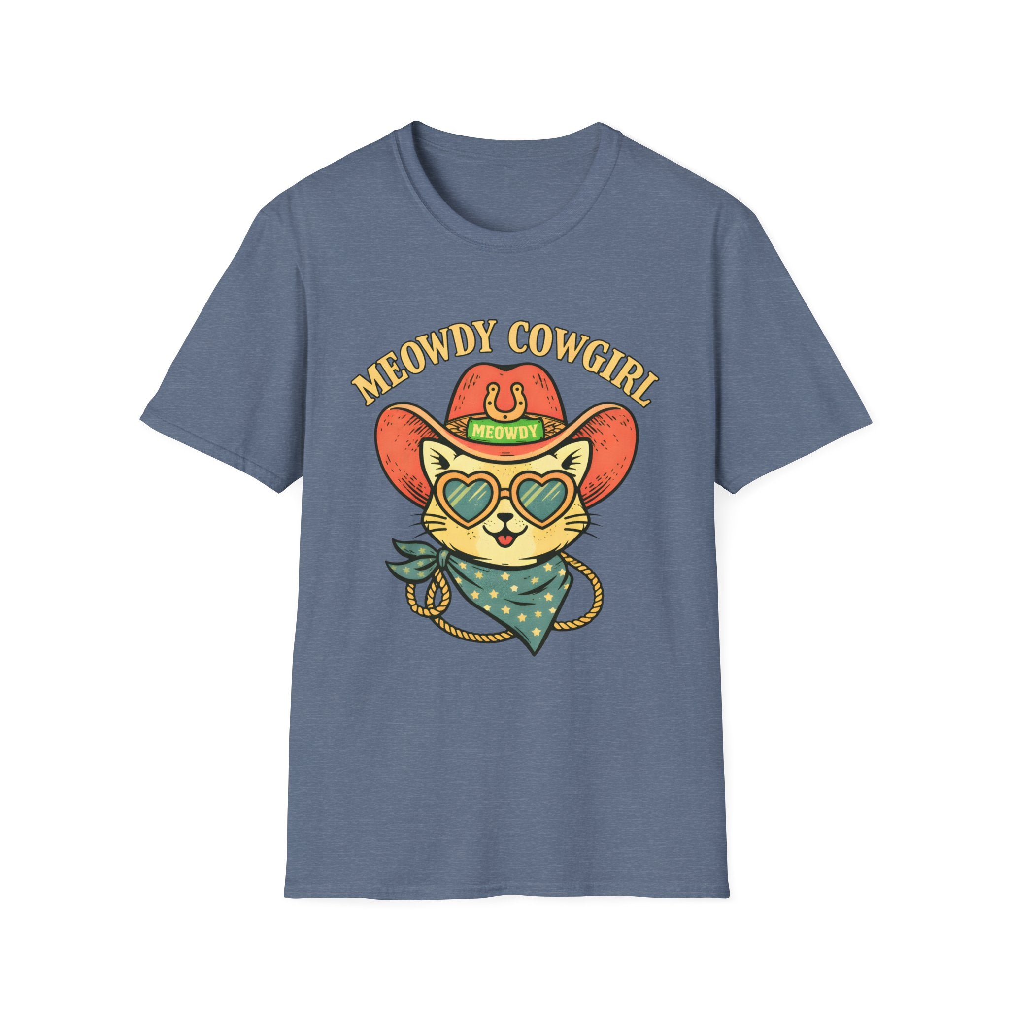 Meowdy Cowgirl T‑Shirt