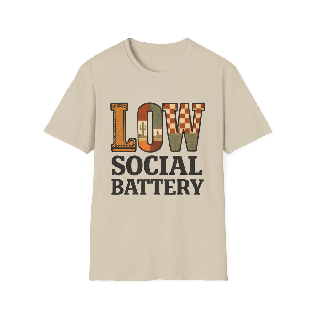 Low Social Battery T‑Shirt